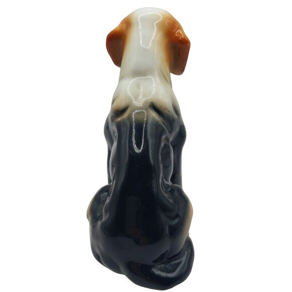 Vintage Bone China Porcelain Sitting Beagle Dog Figurine 3.25" Tall - Picture 6 of 8